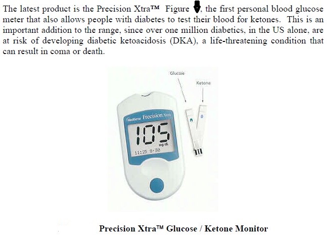 What is the purpose in monitoring someone's glucose?
